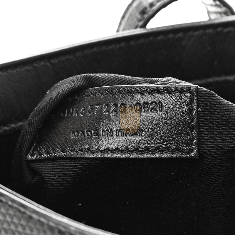 Y*L le 5 a 7 in lizard shiny leather 657228877541 (23*16*6.5cm)